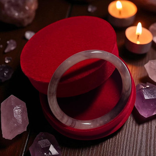 Astral Amethyst Bangle
