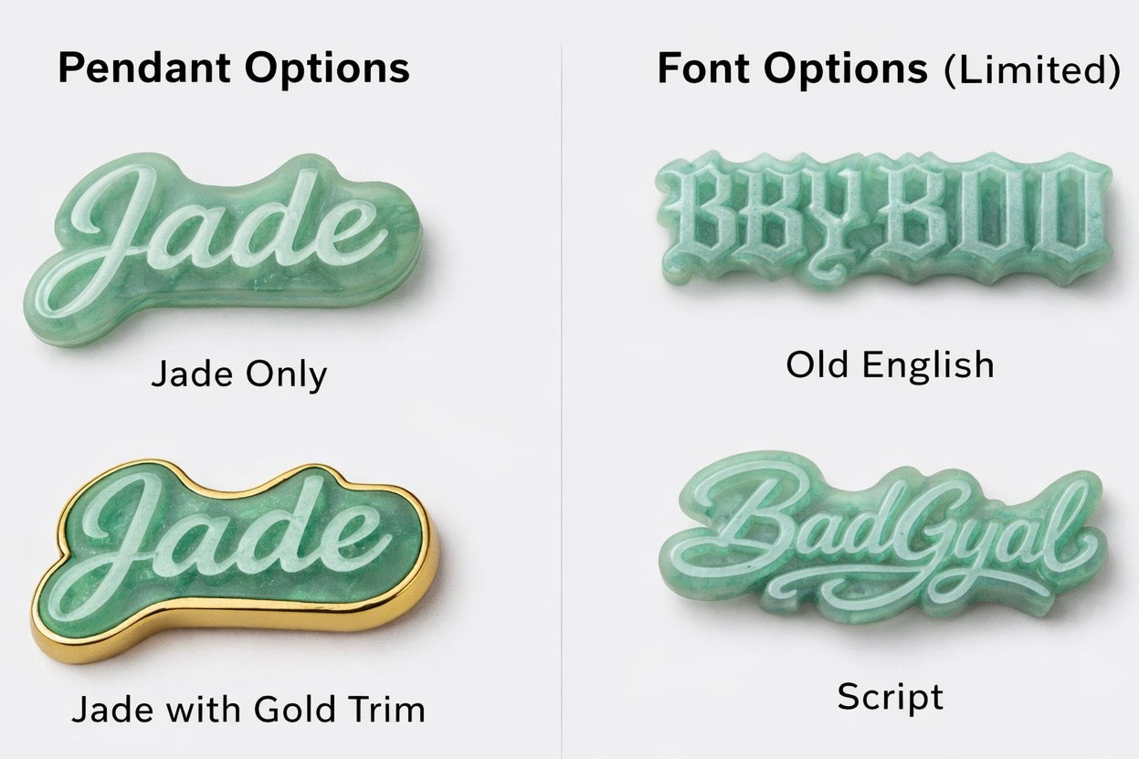 Custom Name-Plate Pendant