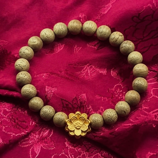 Lotus Agarwood Bracelet